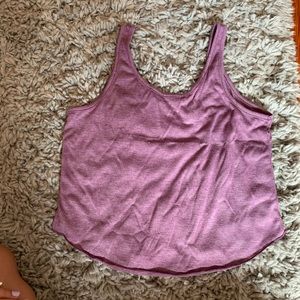 Purple Cropped Tanktop